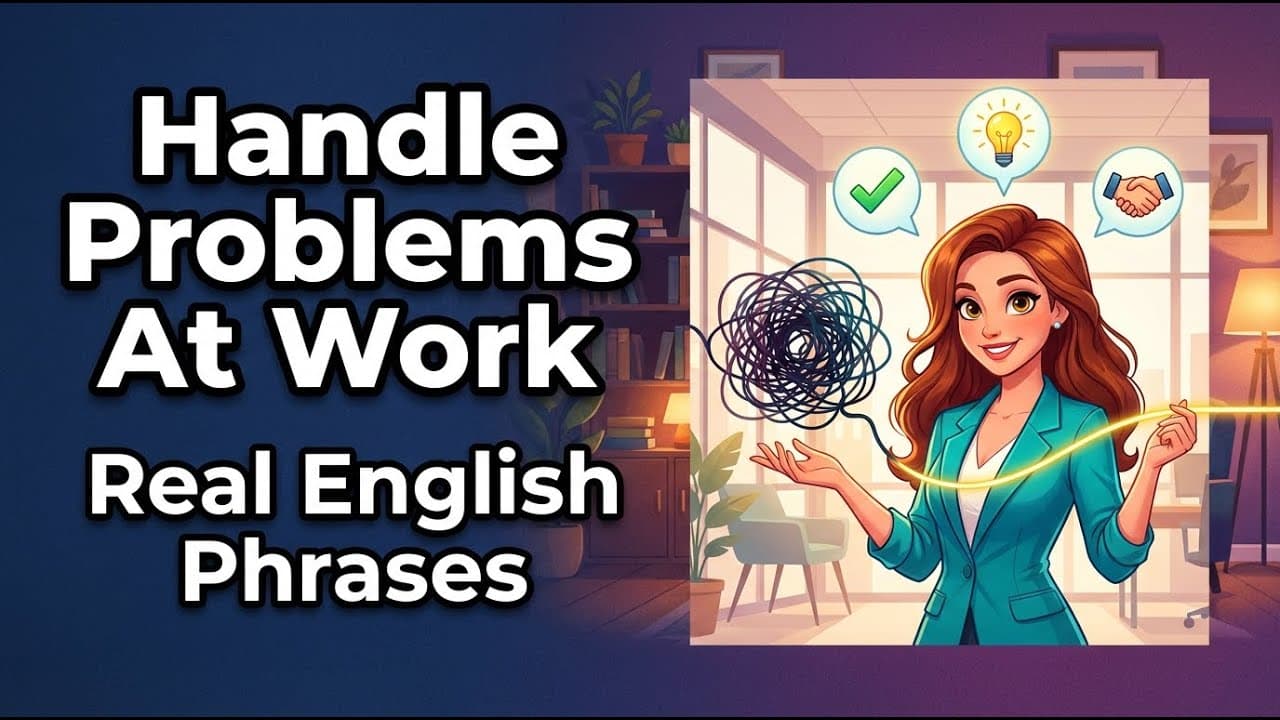 Slow English Podcast for Beginners | Handling Problems at the Office